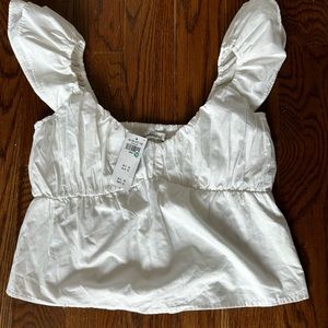 NWT Abercrombie Poplin Top